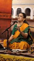 Hindustani Vocal/Bhajana Seva by Smt. Geeta Gulvady; Picture courtesy Shri Jaikishan Kandlur